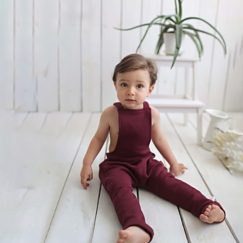 Jumpsuit (Burgundy)