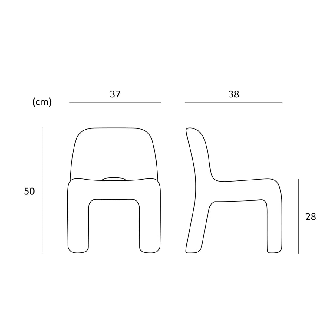 Chaise Charlie Ciel