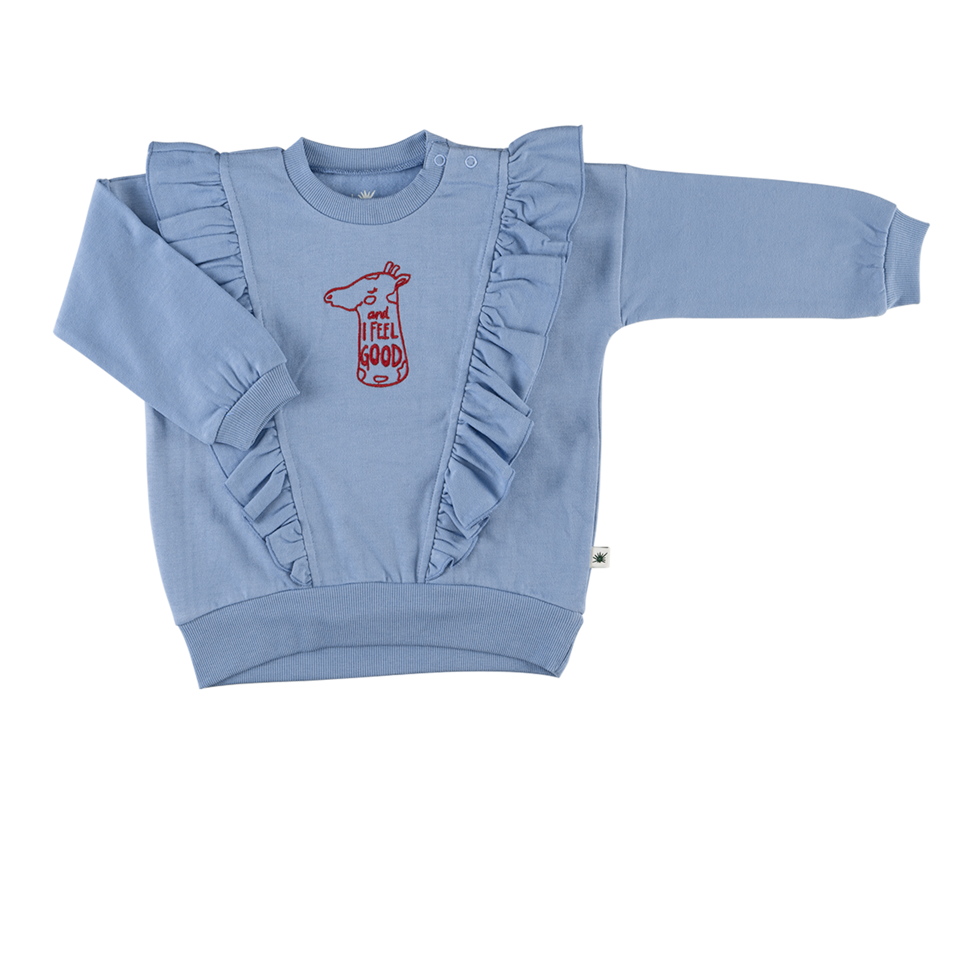 "Fly" Sweatshirt - Lichtblauw