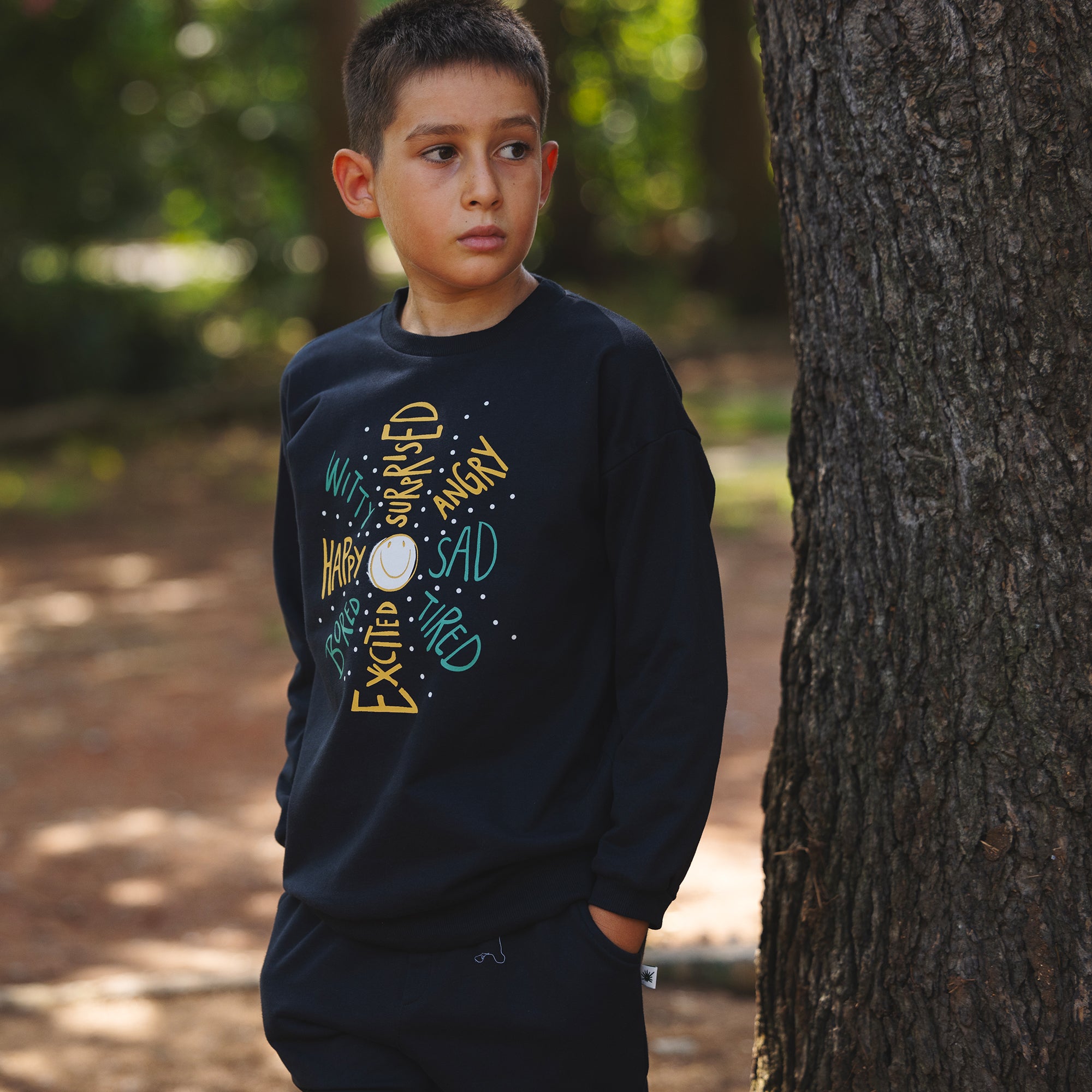 "Grow" Sweatshirt - Antraciet