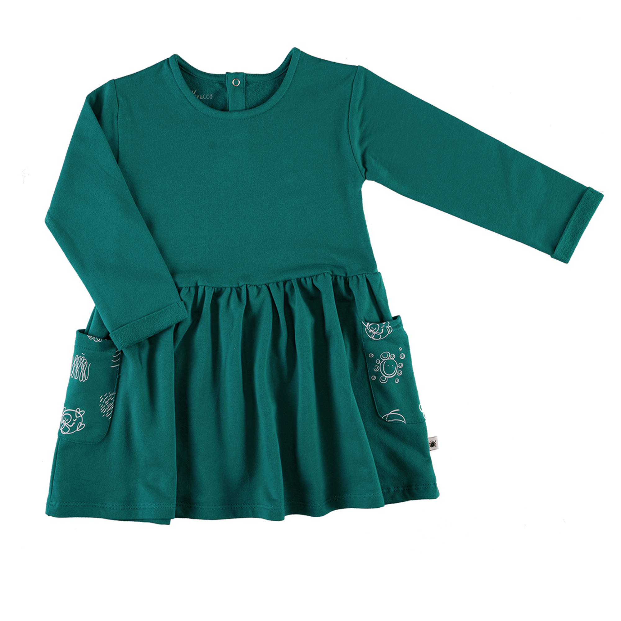 "Mono" Dress - Emerald